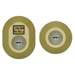 ミワ UR.DRZZ1003シリンダー 2個同一キー ゴールド色