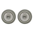 ミワ PSDDZZ3022シリンダー 2ヶ同一 シルバー色 キー5本付