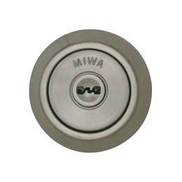 ミワ PRTE22シリンダー ST色 キー3本付